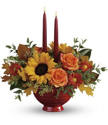 Teleflora's Earthy Autumn Centerpiece from Weidig's Floral in Chardon, OH